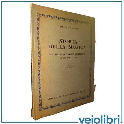 Libro storia della musica - libro,