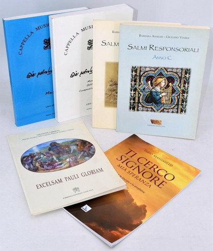 Lotto libri musica sacra - musica,