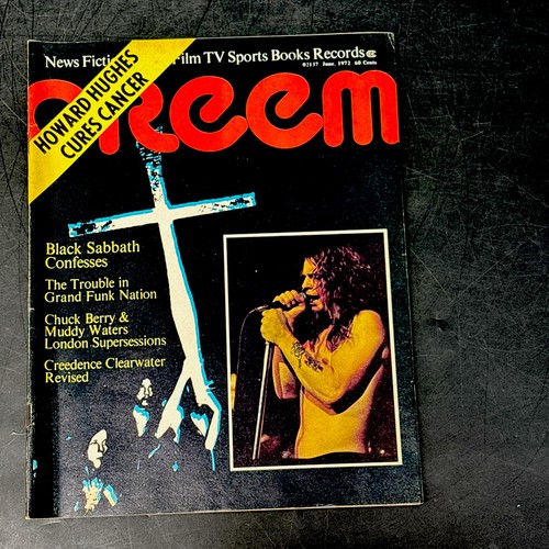 Creem magazine june 1972 black - june,