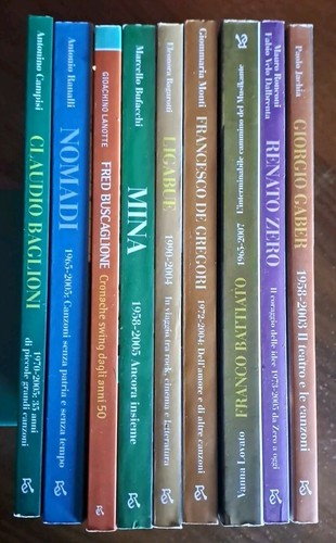 Lotto libri musica - lotto, 9