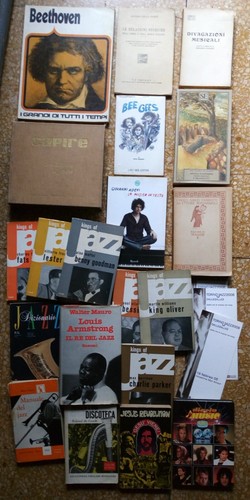 Lotto libri musica jazz - 17,