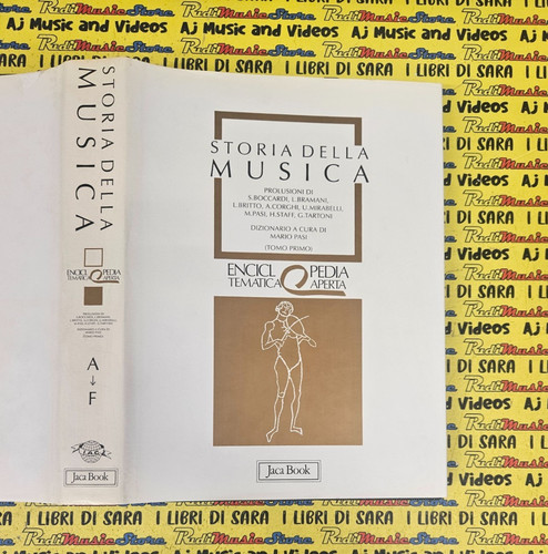 Book libro storia della - libro, musica